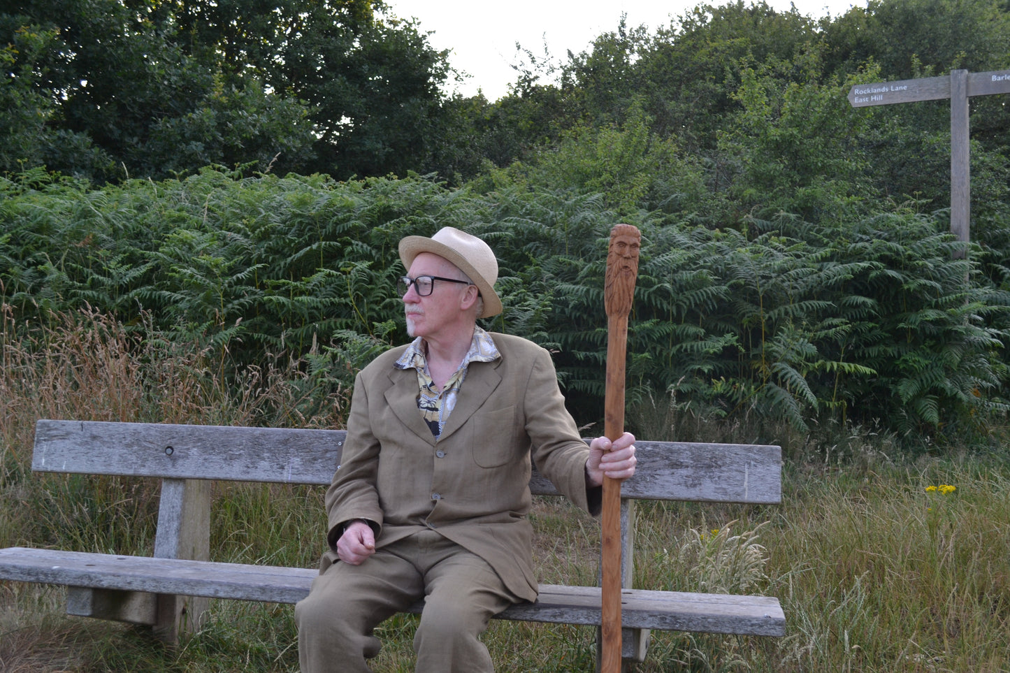 Jack in the Green Walking stick